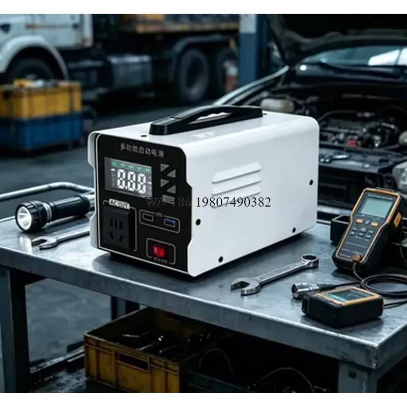 Lithium Battery 12V - wmwmnu EV充電ステーション用高速充電器 オールインワン リチウムバッテリーパワーステーション ジャンプスターター エアコンプレッサー付き