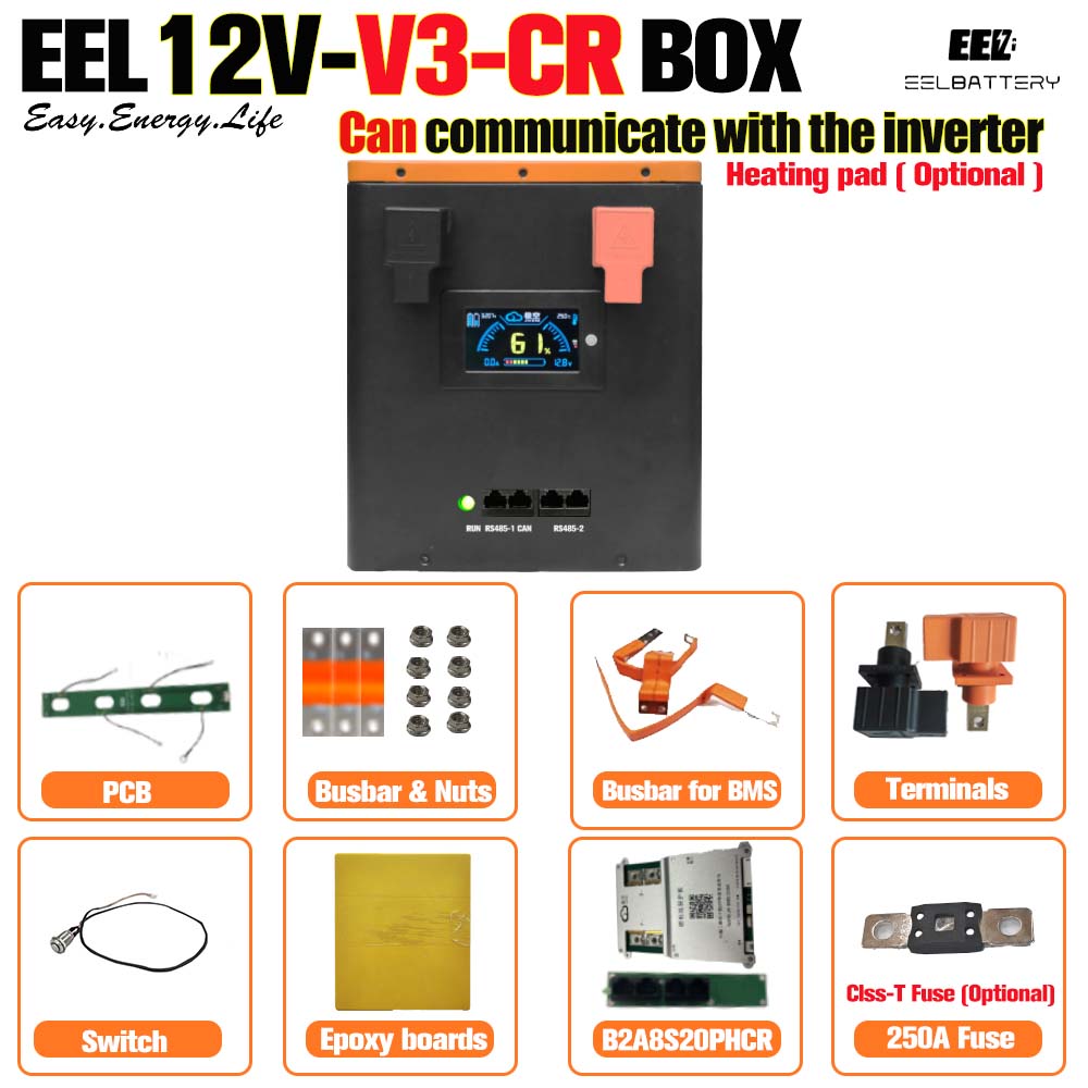 Lithium Battery 12V - EU在庫 DDP 12V 4S1P DIYリチウムイオンバッテリーボックス JK