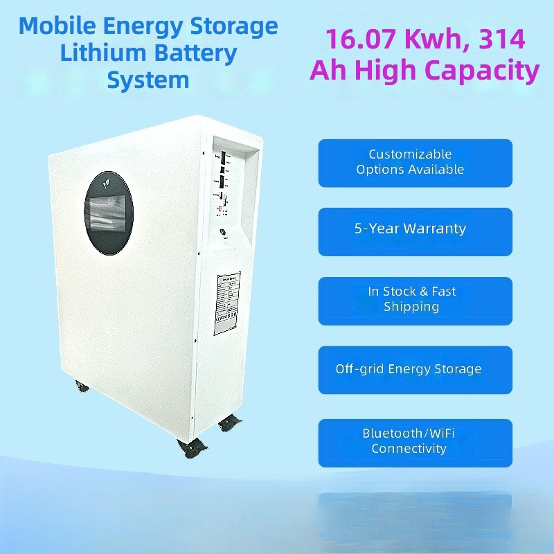 Solar Generator - 300AH314AH大容量リチウム電池48V51.2V家庭用15度16度太陽光発電蓄電システム