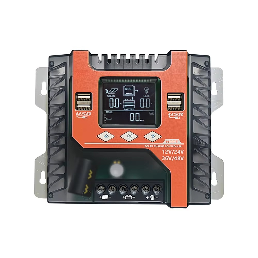 Charge Controller Solar - 自動MPPTソーラー充電コントローラー 20A/40A/60A/100Aシリーズ 12V/24V/36V/48V 最大PV電圧150V