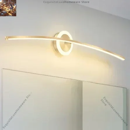Solar Lamp - シンプルでスタイリッシュな寝室ベッドサイドLEDウォールランプ幾何学模様ラウンドロングリビングルームテレビ背景80cm 100cmウォールライト