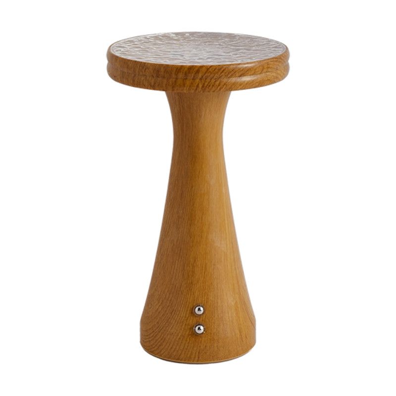 Solar Lamp - 寝室用、ベッドサイドに置く装飾的なデスクランプ、充電機能付き、高級感のあるデザイン、リビングルームのサイドキャビネットに合う、水紋模様の間接照明。