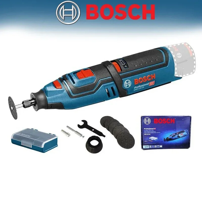 ボッシュ GRO12V-35 12V 電動グラインダーポリッ - Lithium Battery 12V のレビューと価格