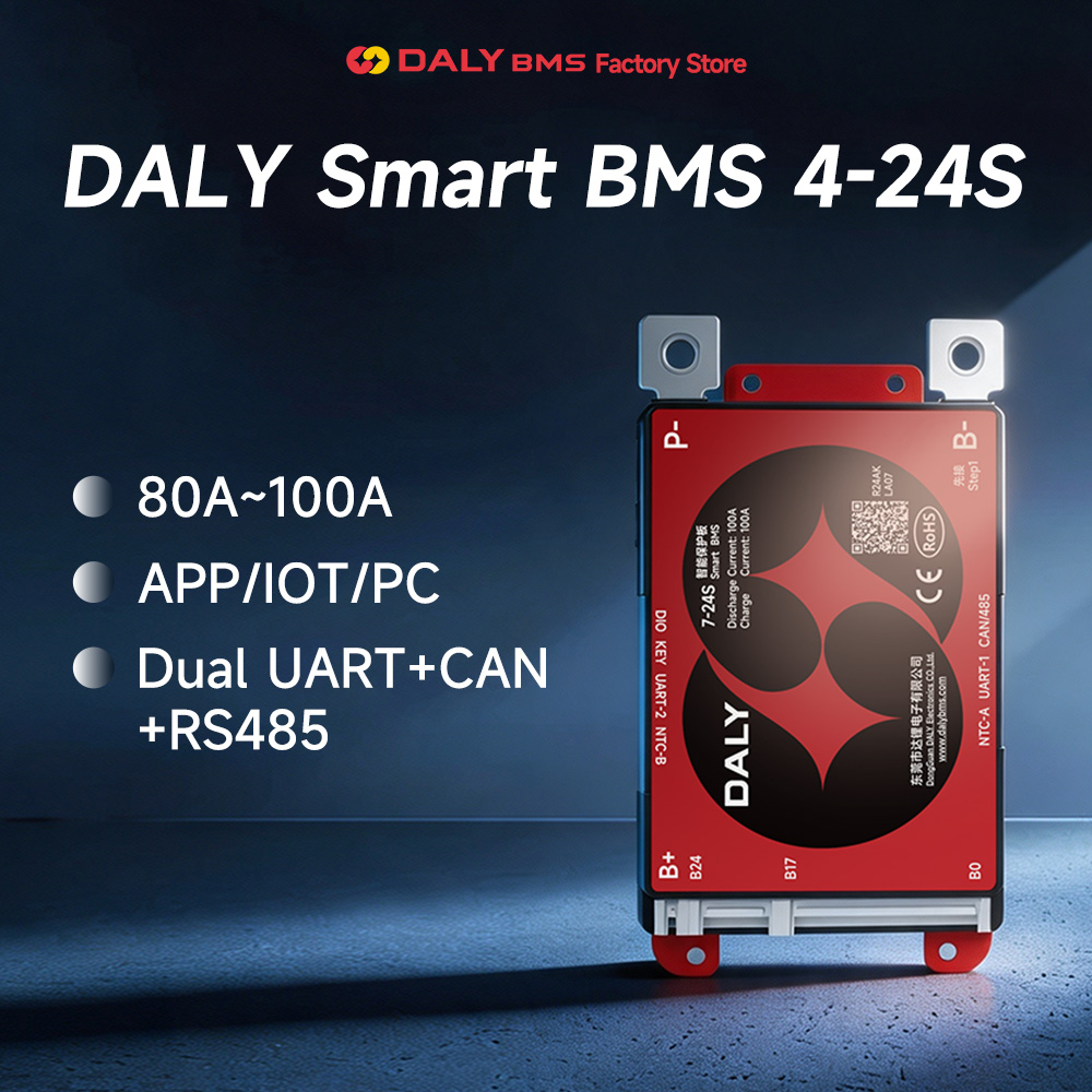 DALY SMART BMS LFP 4S 7S 8S 16 - Lithium Battery 12V のレビューと価格