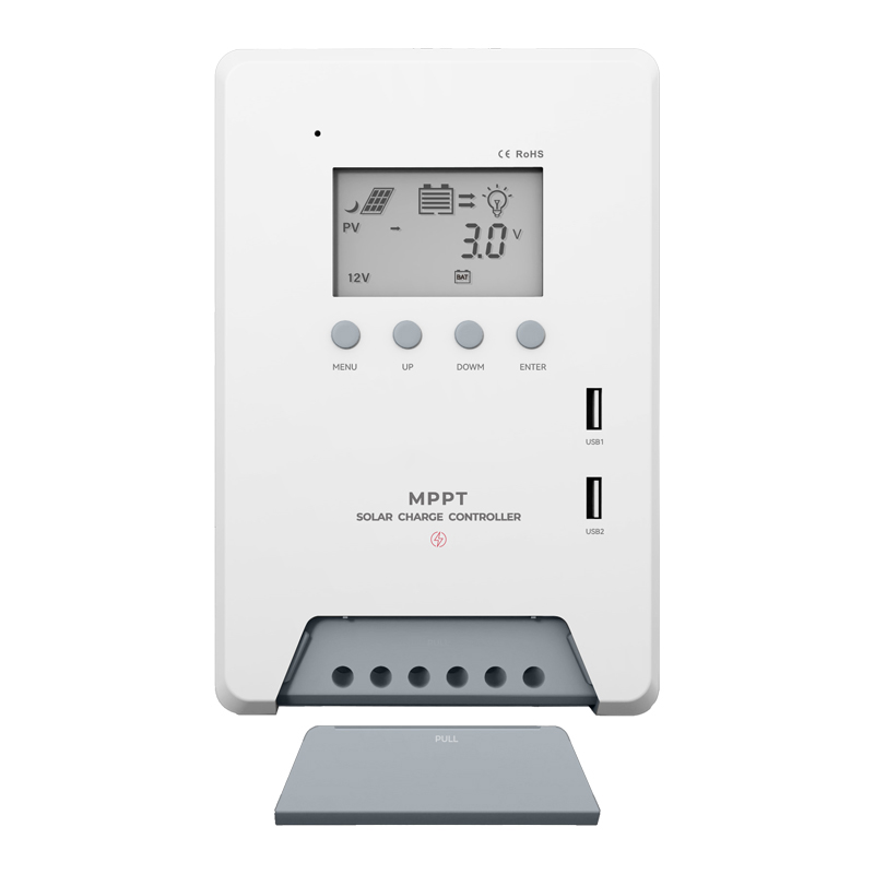 30A 60A MPPT LCD ソーラーバッテリー充電コン - Solar Generator のレビューと価格