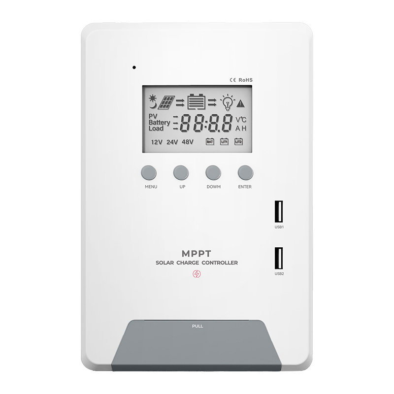 30A 60A MPPT LCD ソーラーバッテリー充電コン - Solar Generator のレビューと価格