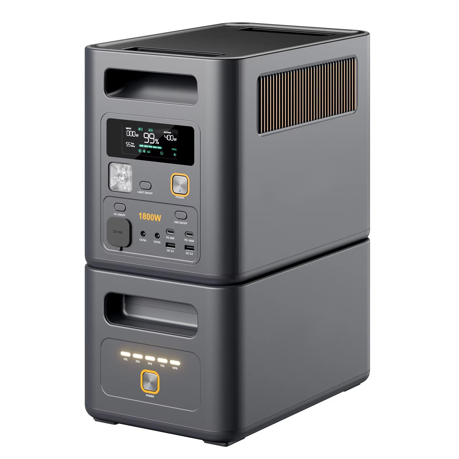 新デザインの1800Wポータブル電源。200Wのソーラーパネ - Solar Generator のレビューと価格