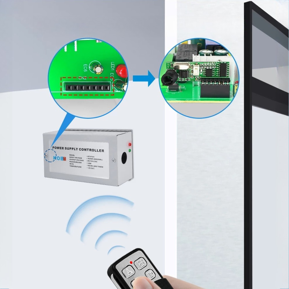 KOB アクセスコントロール電源 12V5A コントローラー - Lithium Battery 12V のレビューと価格