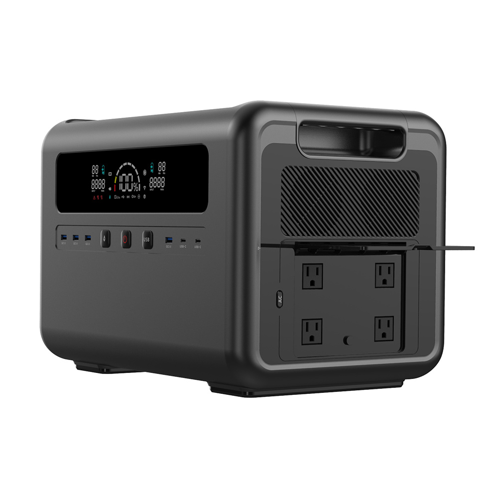 2400Wソーラー発電機、家庭用バックアップ、屋外キャンプ、 - Solar Generator のレビューと価格