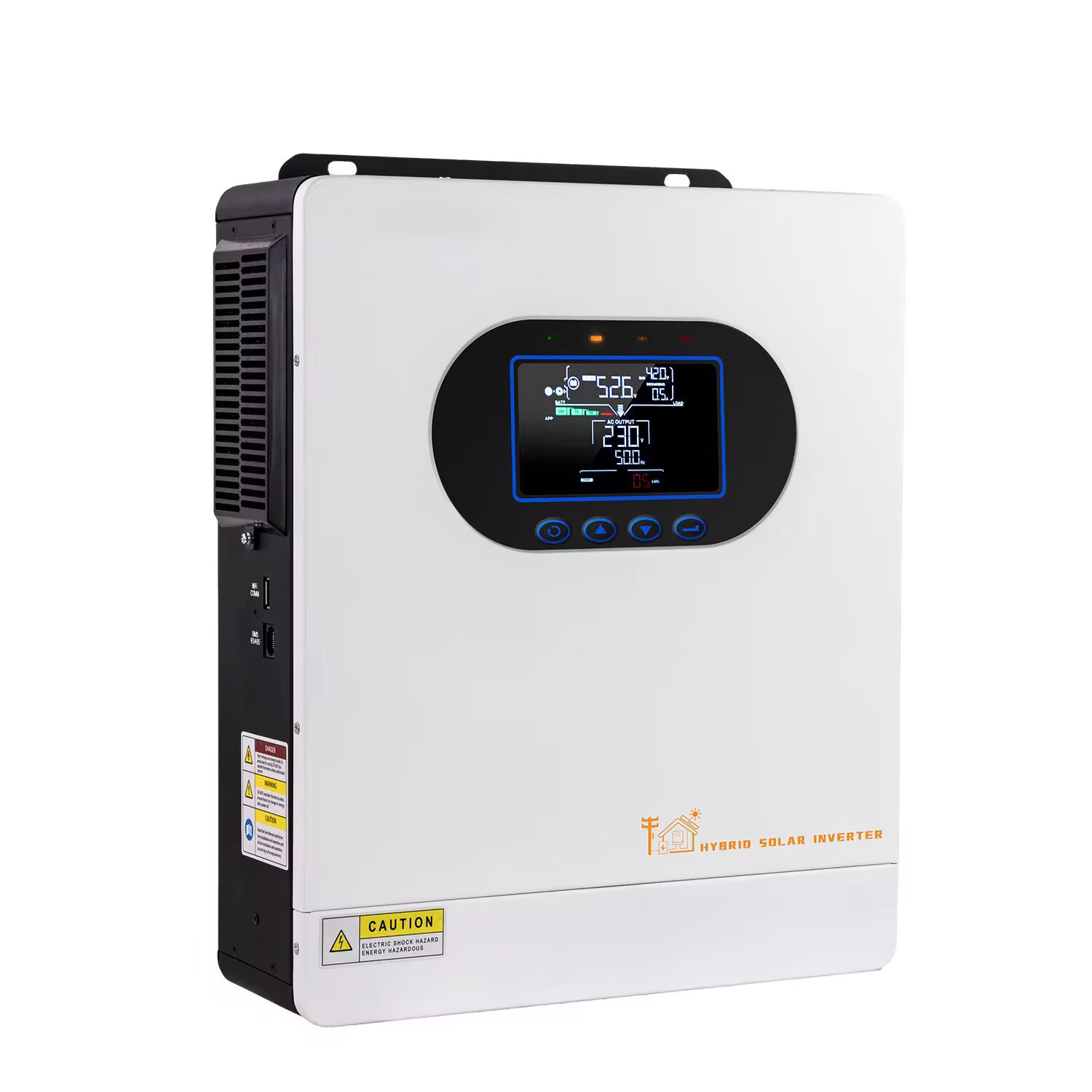 ハイブリッドソーラーインバーター 6.2KW 48V 単相  - Charge Controller Solar のレビューと価格