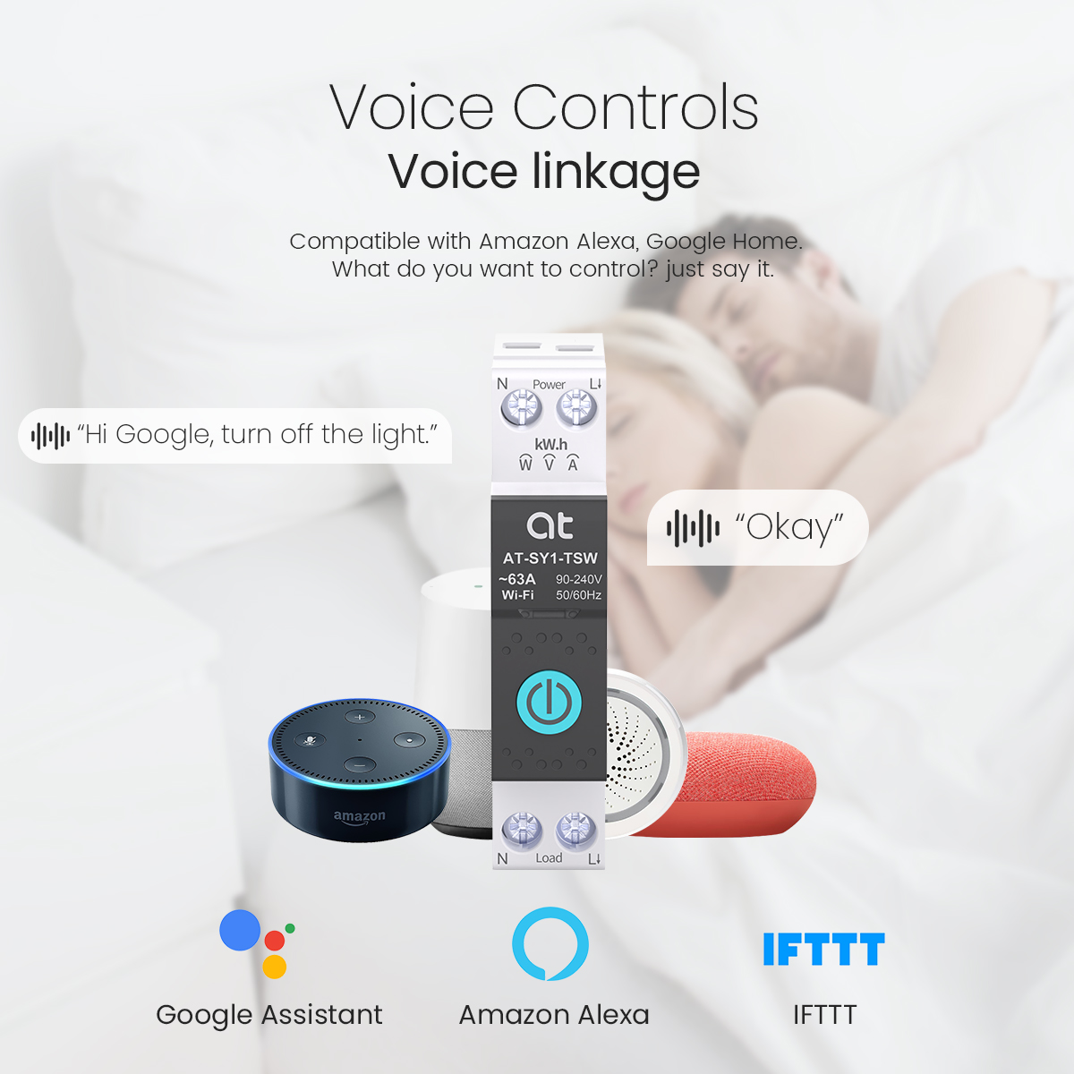 Tuya WiFi サーキットブレーカー スマート 1P+N - Energy Monitor Meter のレビューと価格