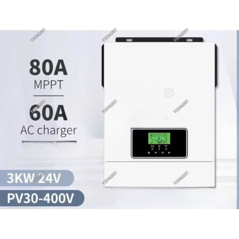 3KVA/2400W 24V ソーラーインバーター - PW - Charge Controller Solar のレビューと価格