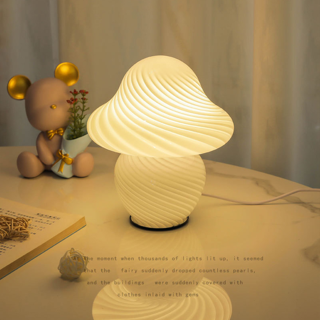 クリエイティブなデザインのガラス製ベッドサイドランプ。無毒で - Solar Lamp のレビューと価格