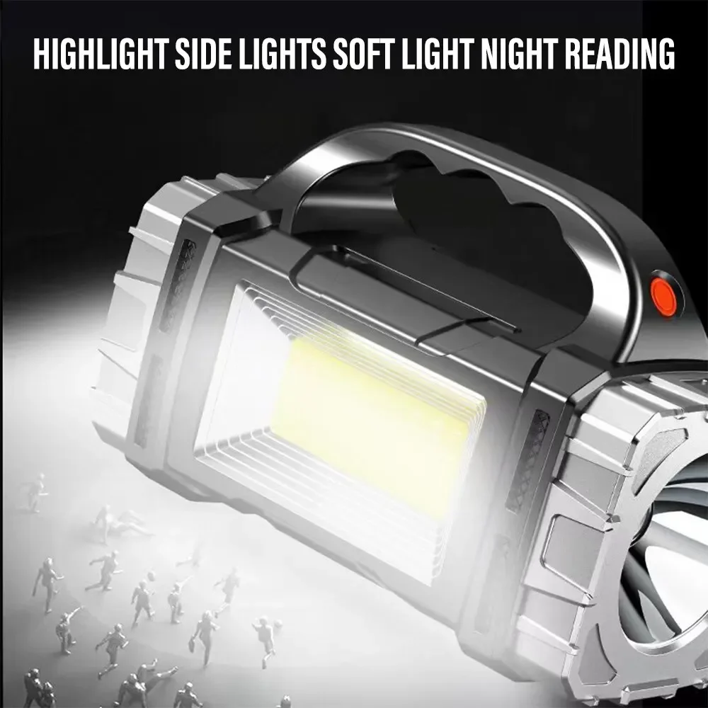新しいアップグレード充電式ハイパワーソーラー LED 懐中電 - Solar Generator のレビューと価格
