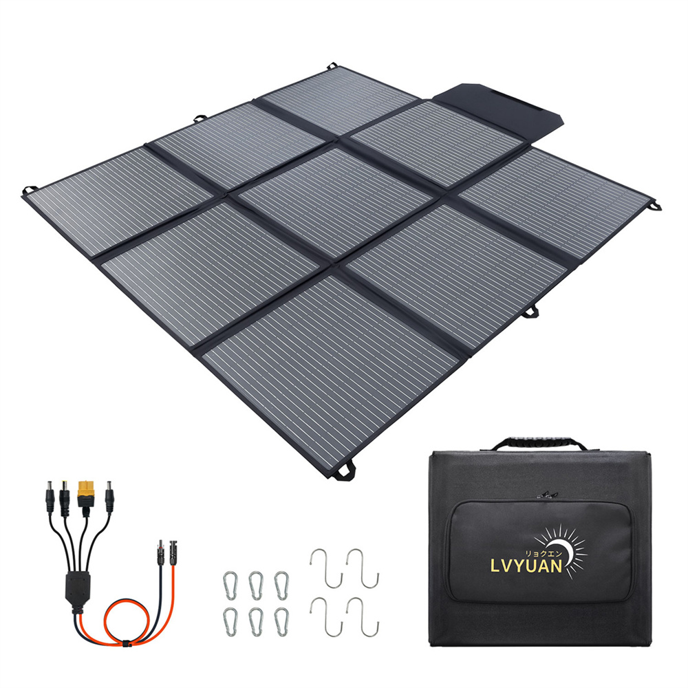 300W 12V モノラルポータブルバッテリー充電ソーラーパ - Solar Panel のレビューと価格