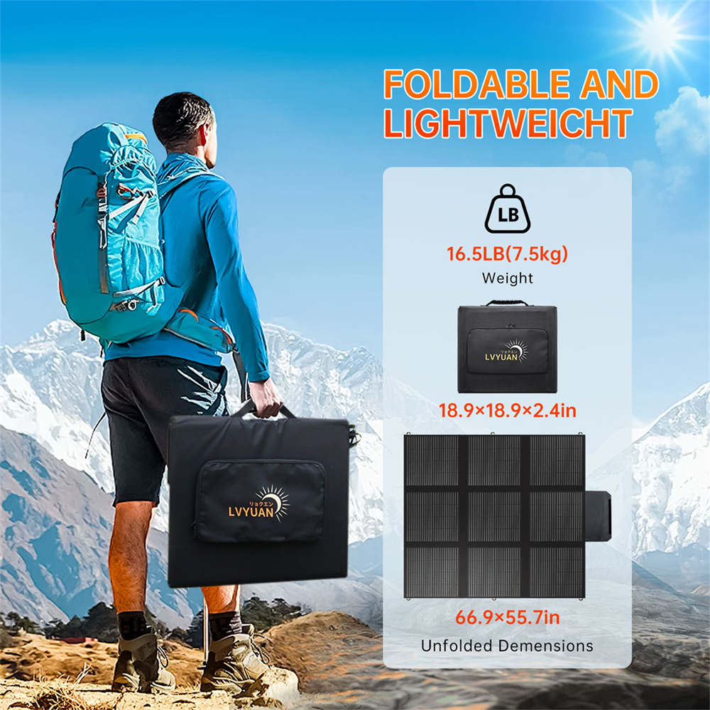 300W 12V モノラルポータブルバッテリー充電ソーラーパ - Solar Panel のレビューと価格