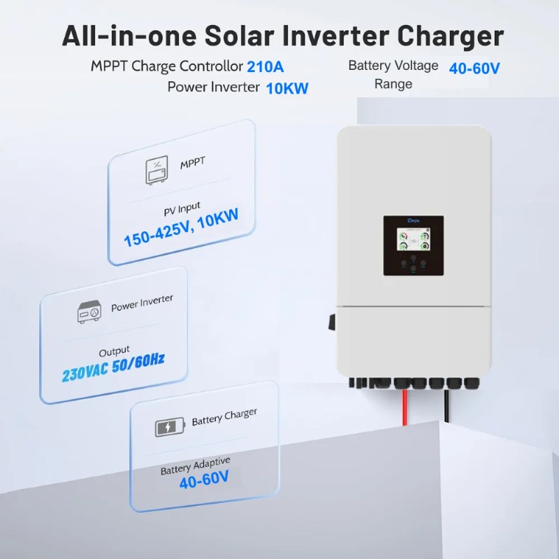 【大特価】10KWソーラーシステム Deye 3相ハイブリッ - Solar Panel のレビューと価格