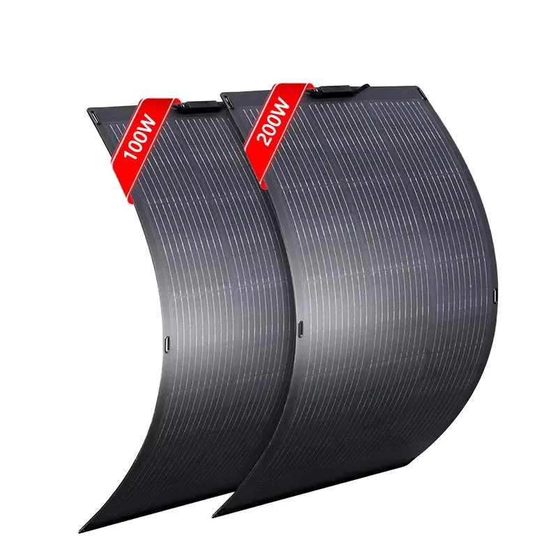 50W 100W 150W 200W フレキシブルソーラーパ - Solar Panel 200W のレビューと価格