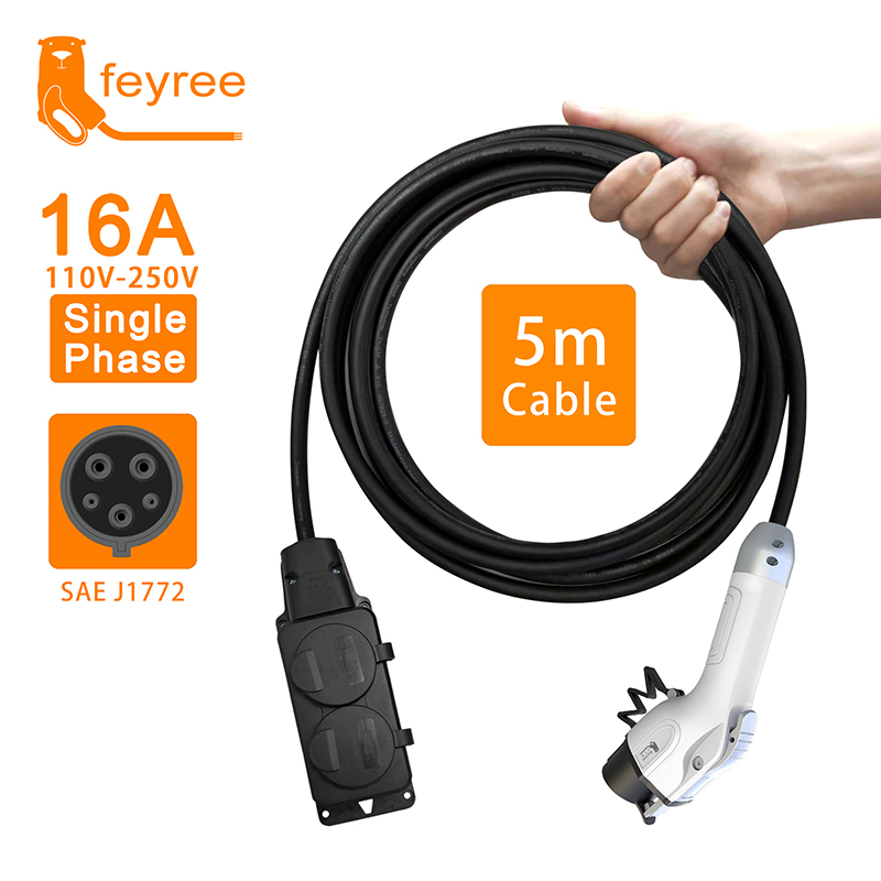 Feyree Type1 16A充電ケーブル EUソケット付 - Outdoor Power Station のレビューと価格